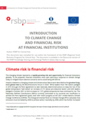 Introduction to Climate Change and Financial Risk at Financial Institutions